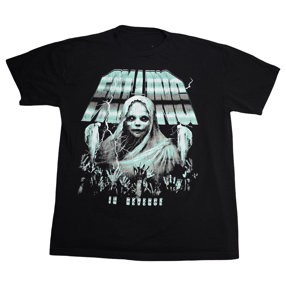 Falling In Reverse Popular Monstour Metalcore Band Tee Large